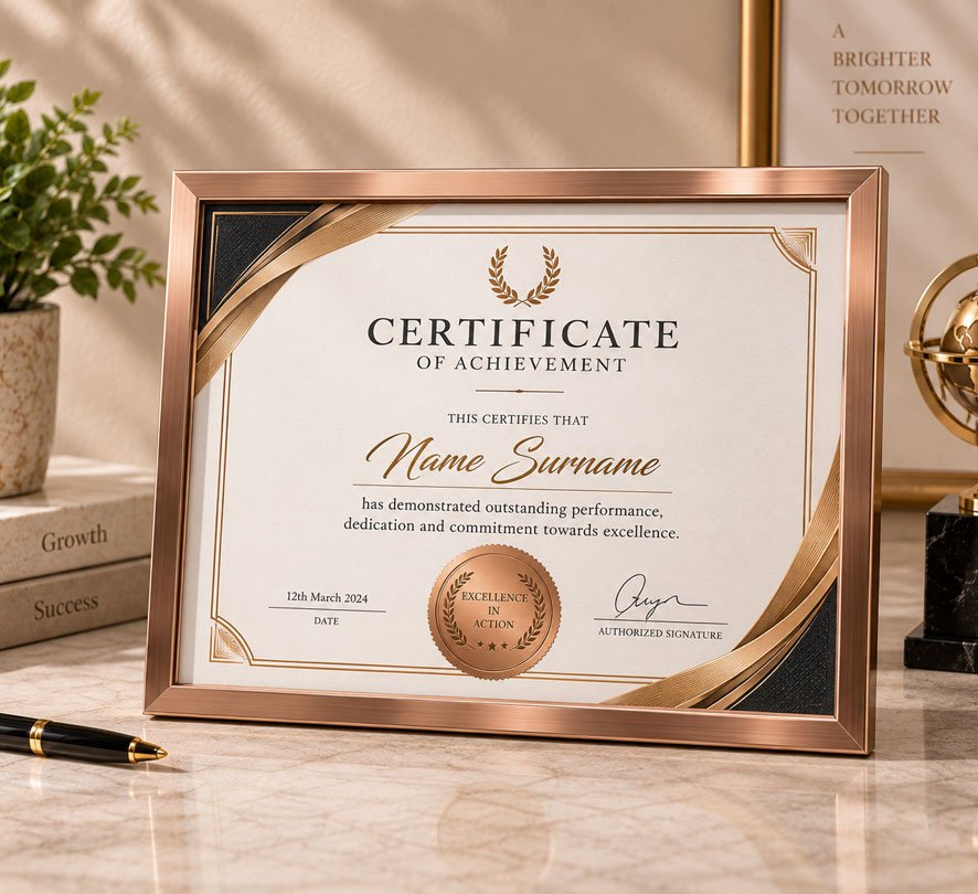Certificate of Achievement
