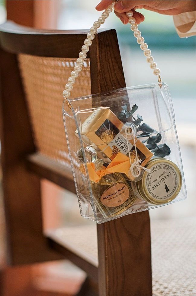 Transparent Hanging Gift Bag