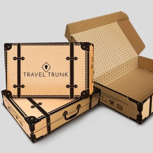 Travel Trunk Gift Box